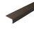A33 Champagne Aluminium Non Slip Ribbed Treads Stair Size