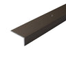 A33 Champagne Aluminium Non Slip Ribbed Treads Stair Size