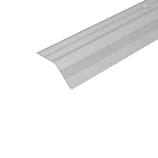 A39 37mm Silver Aluminium Door Threshold Ramp Profile