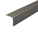 Champagne A41 35 x 35mm Aluminium Non Slip Ribbed Treads Stair Nosing Edge Trim