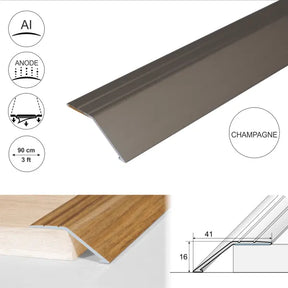  Aluminium Self Adhesive Door Threshold Ramp Profile