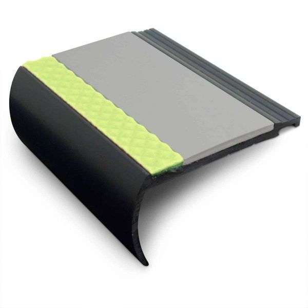 AHB 72 x 38mm Aluminator® Heavy Duty PVC Non Slip Stair Nosing