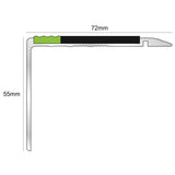 Tredsafe DDA Compliant Stair Nosing ( 72 x 55mm )