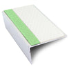 ASL02 Tredsafe 57x32mm Aluminium Non Slip Stair Nosing Edge Trim With Pvc Insert