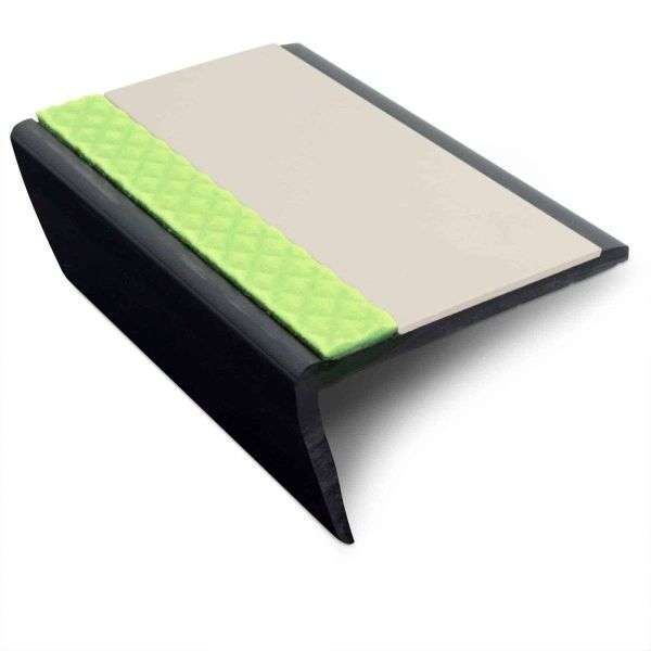 ASR – 63 x 35mm Aluminator® Slimline PVC Non Slip Stair Nosing