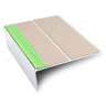 Aluminium Non Slip Stair Nosing Edge Trim With Pvc