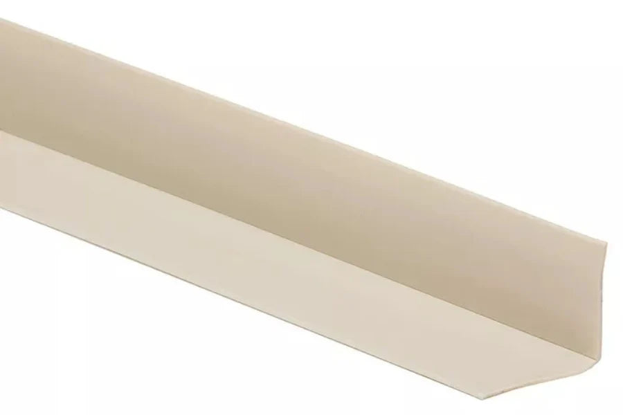 Self-Adhesive Flexible PVC Skirting Board 28×24mm – 5m Soft Floor & Wall Edge Trim, Wood Effect