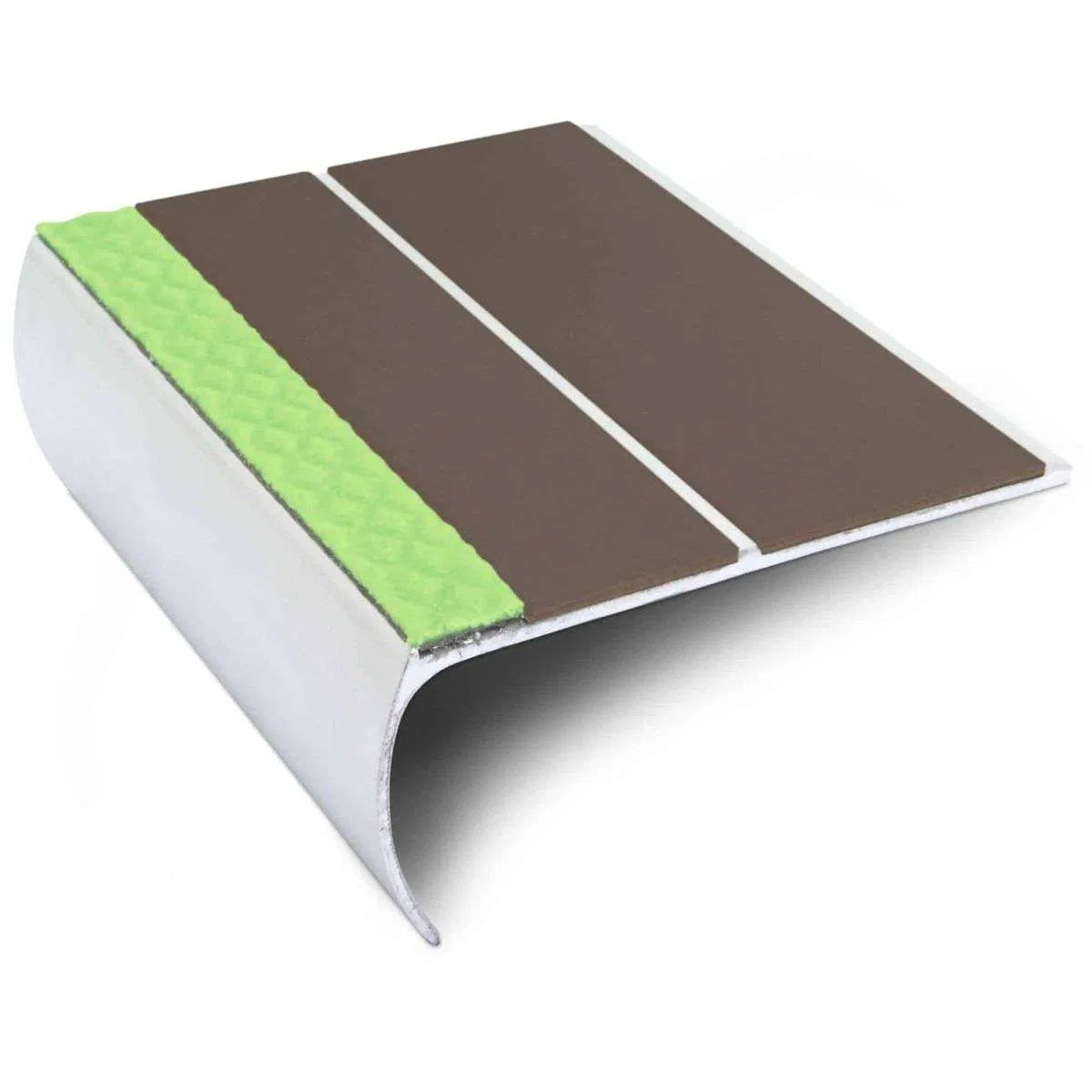 87x40mm Aluminium Non Slip Stair Nosing Edge Trim