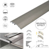 S16 Aluminium Door Bar floor Trim Threshold Cover Strip T bar Adjustable