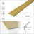 Gold LVT Stair Nosing 