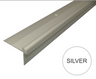 C29 42 x 28mm Anodised Aluminium LVT Stair nosing Edge Profile For 5mm Flooring