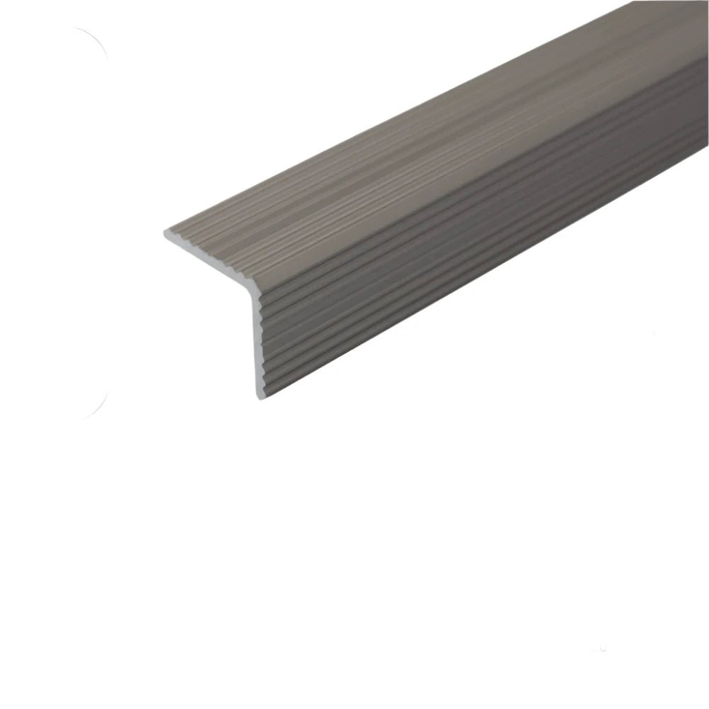 Inox Cayrus Aluminium A35 20 x 20mm Aluminium Non Slip Ribbed Treads