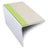 56x55mm DDA Compliant Aluminium Non Slip Stair
