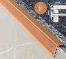 D-K0200 30 x 30mm Pvc Wood Effect Stair Nosing Edge Trim