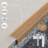 D-K0300 Pvc Wood Effect Stair Nosing Edge Trim ( 25 x 25mm )