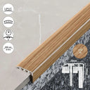 D-K0300 Pvc Wood Effect Stair Nosing Edge Trim ( 25 x 25mm )