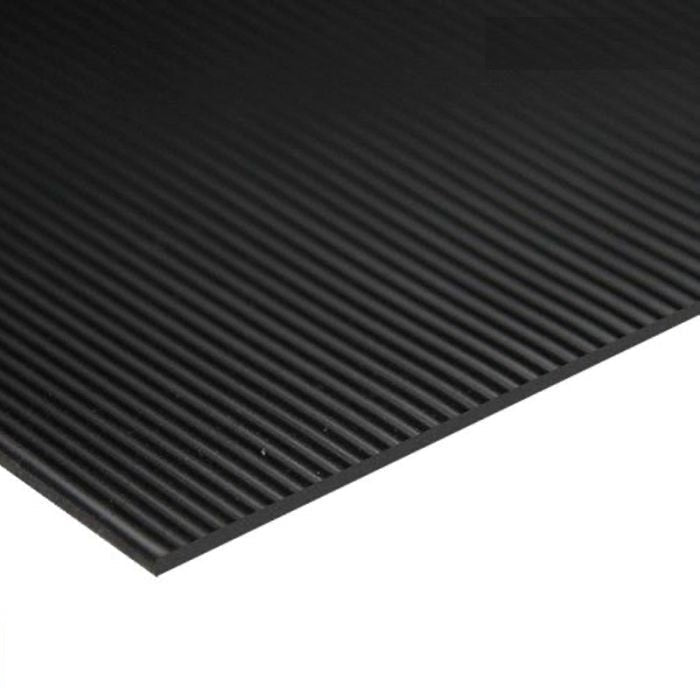 Fine Ribbed Rubber Floor Matting