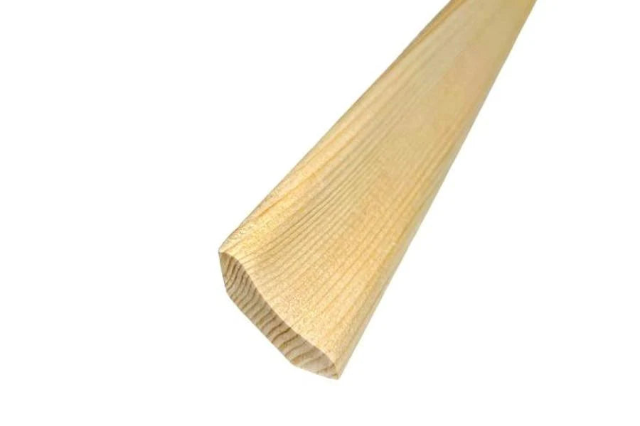 Pine Wood Scotia Beading 25×25mm & 30×30mm – Smooth & Grooved Trim Moulding Strip (1m & 2.4m)