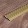 A12 25mm Gold Cayrus Aluminium Flat Door Threshold Strip