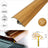 Gold C40 Pvc Wood Effect  Door Threshold Ramp Profile
