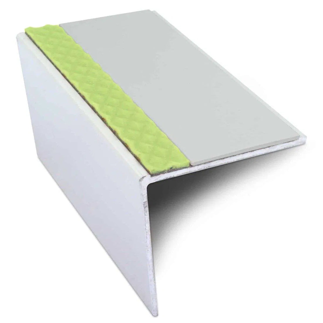 56x55mm DDA Compliant Aluminium Non Slip Stair