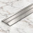 Inox A12 25mm anodised aluminium flat door threshold strip with a slim profile for neat floor transitions.