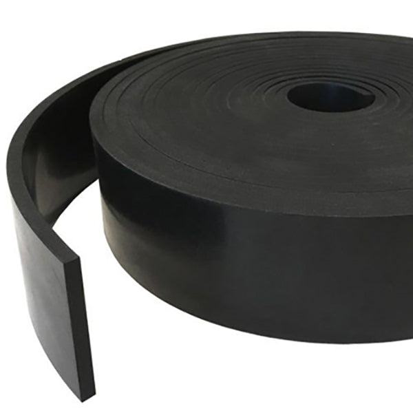 Black Rubber Strip 75° Hardness