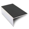 NSL01 56 x 32mm Aluminium Non Slip Stair Nosing Edge Trim With Pvc Insert