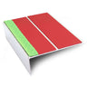 Aluminium Non Slip Stair Nosing Edge Trim With Pvc