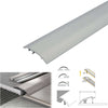 Aluminium Floor Edging Strip Door Threshold Adjustable for Smooth Floor Transitions S16